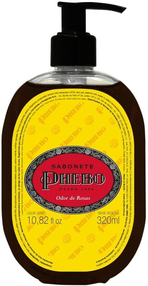 Sabonete Líquido Tradicional Odor, Phebo, 320Ml