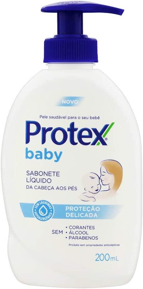 PROTEX BABY Sabonete Líquido Infantil para Bebês 200 ml