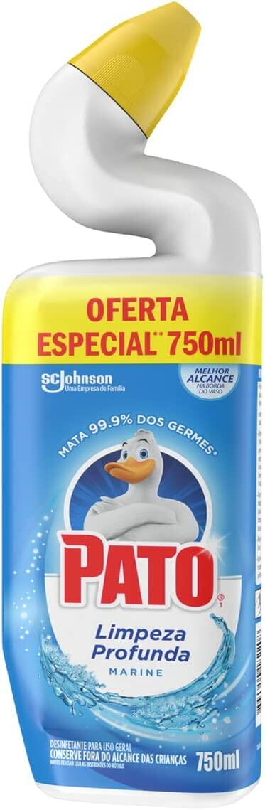 Pato Marine - Limpador Sanitário, pacote promocional, 500Ml+250Ml Gratis