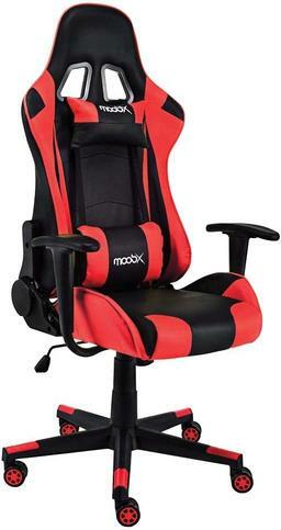 Cadeira Gamer GT RACER Preto e Vermelho