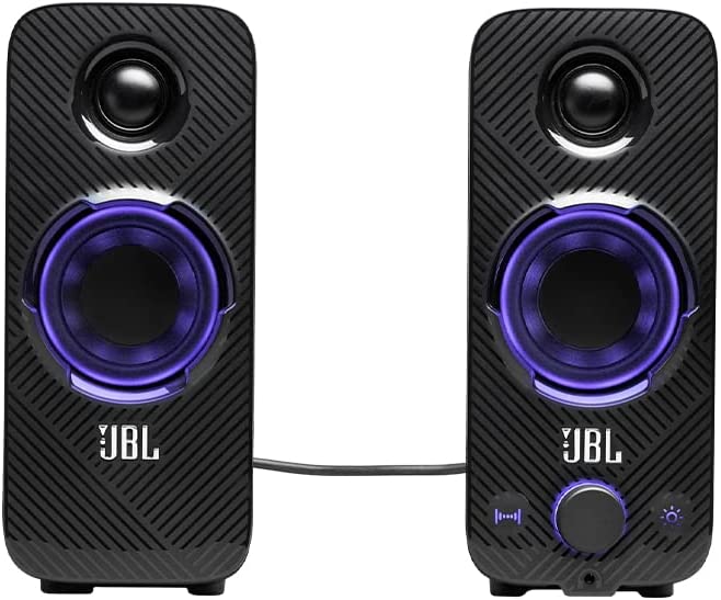 Caixa de Som JBL Gamer Quantum Duo 20W Preta - ‎JBLQUANTUMDUOBLKBR