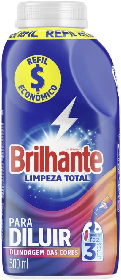 Sabão Líquido Para Diluir Brilhante Limpeza Total 500ml