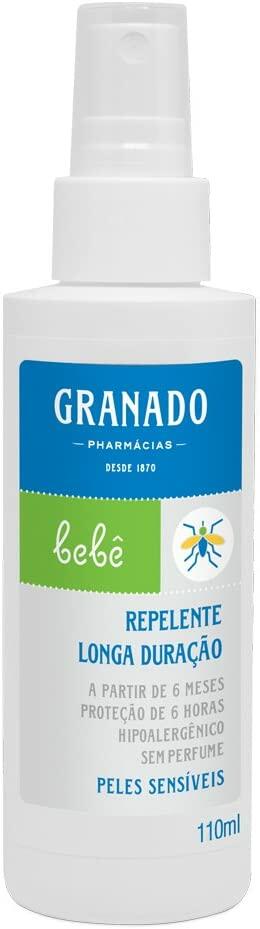 Repelente Longa Duração, Granado, Branco, 110ml