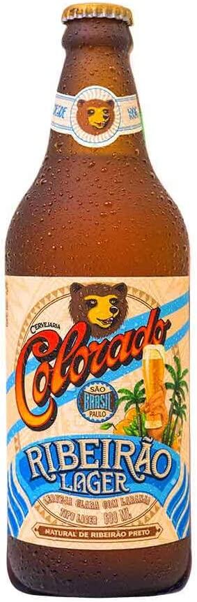 Cerveja Colorado Ribeirão Lager, 600ml, Garrafa