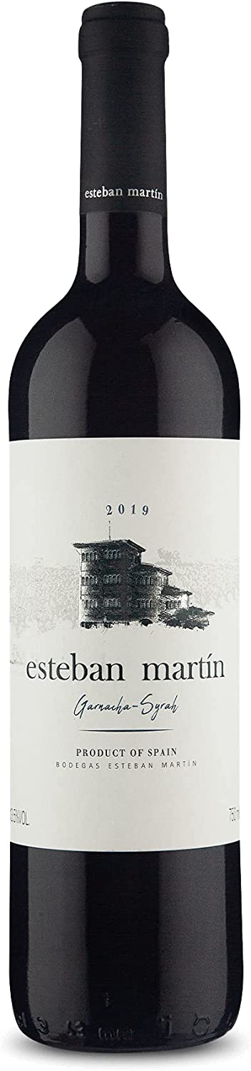 Vinho Tinto Esteban Martín D.O.P. Cariñena Garnacha Syrah Tinto 750 ml Bodegas Esteban Martin Garnacha