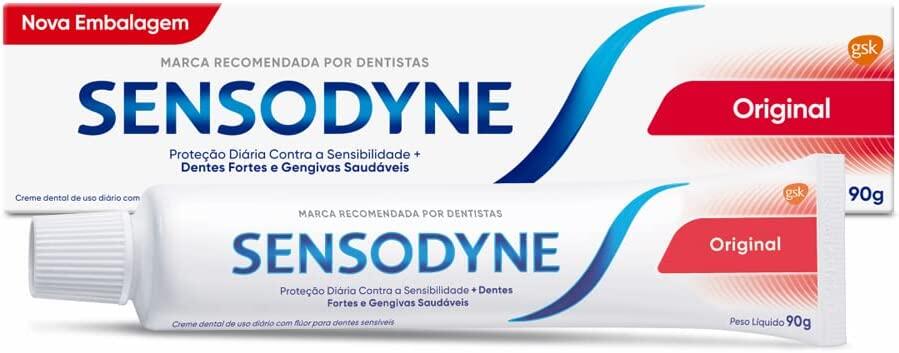 Sensodyne Original Creme Dental para Dentes Sensíveis, 90g