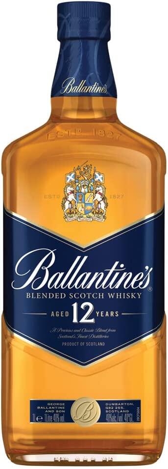 Whisky Ballantines 12 Anos, 1L