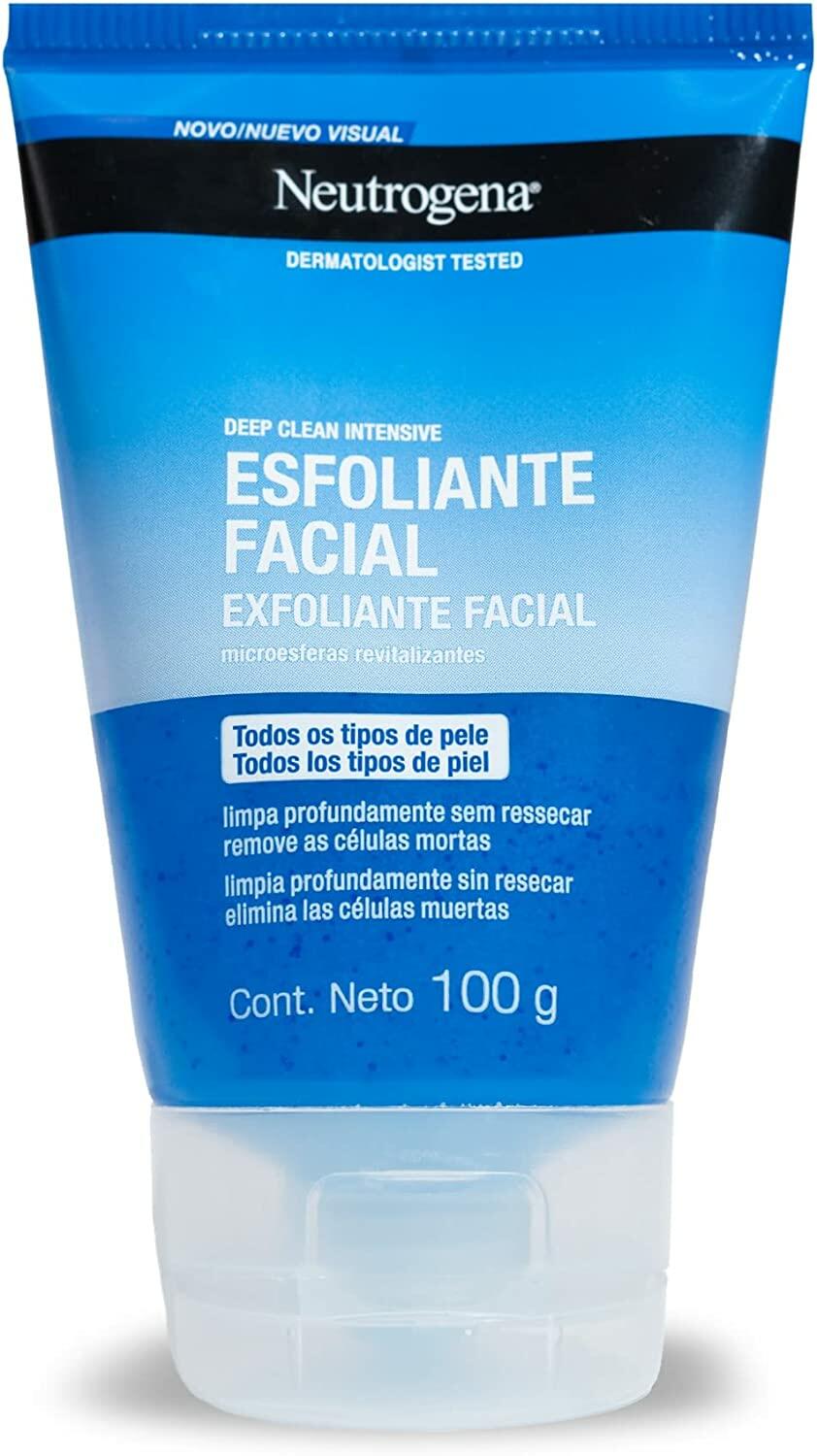 Neutrogena Gel Esfoliante Facial Deep Clean Intensive,100g