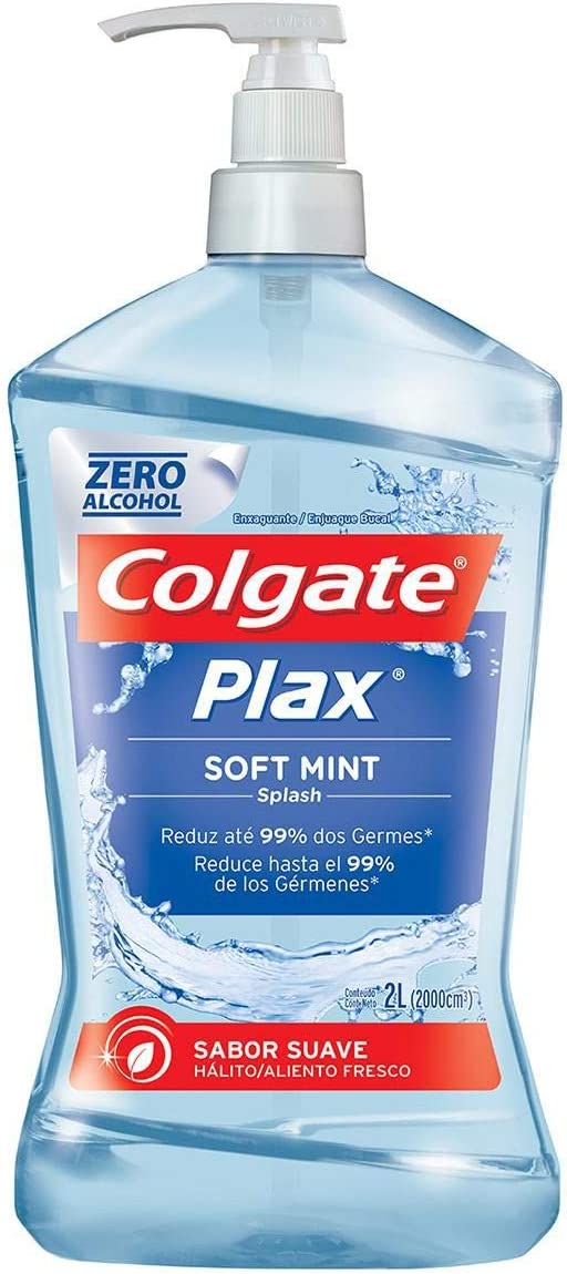 Enxaguante Bucal Colgate Plax Soft Mint 2000Ml