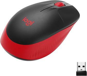 Mouse sem fio Logitech M190 com Conexão USB, Design Ambidestro de Tamanho Padrão - Cinza, pilha inclusa