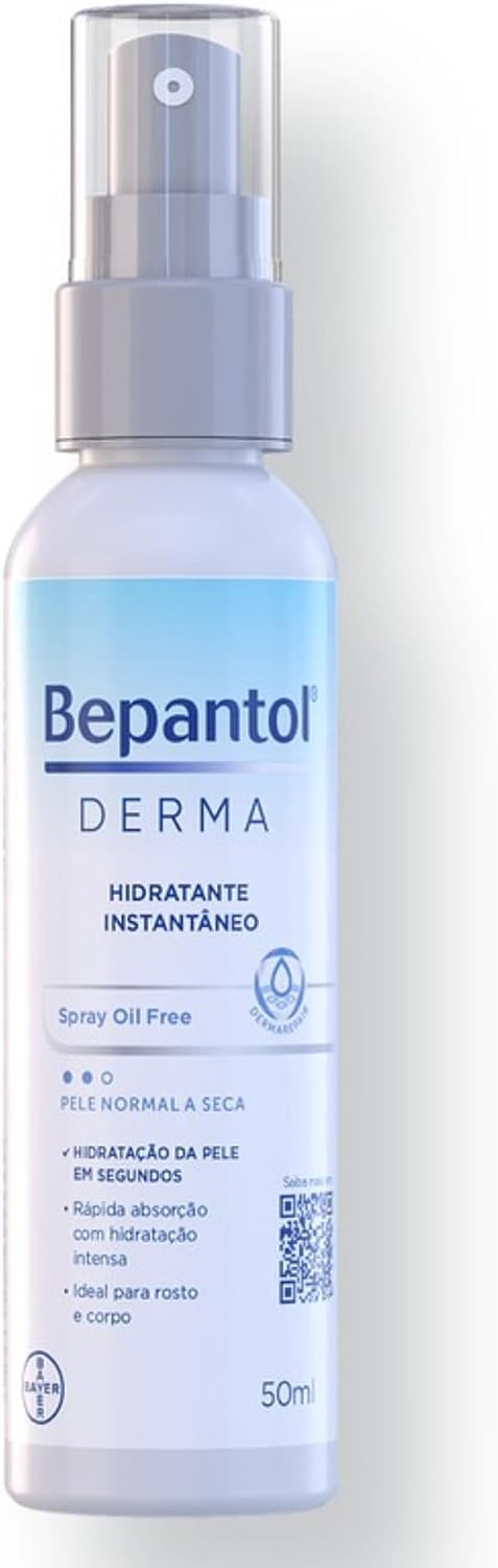 Bepantol Derma Spray Hidratante Instantâneo 50ml, Bepantol