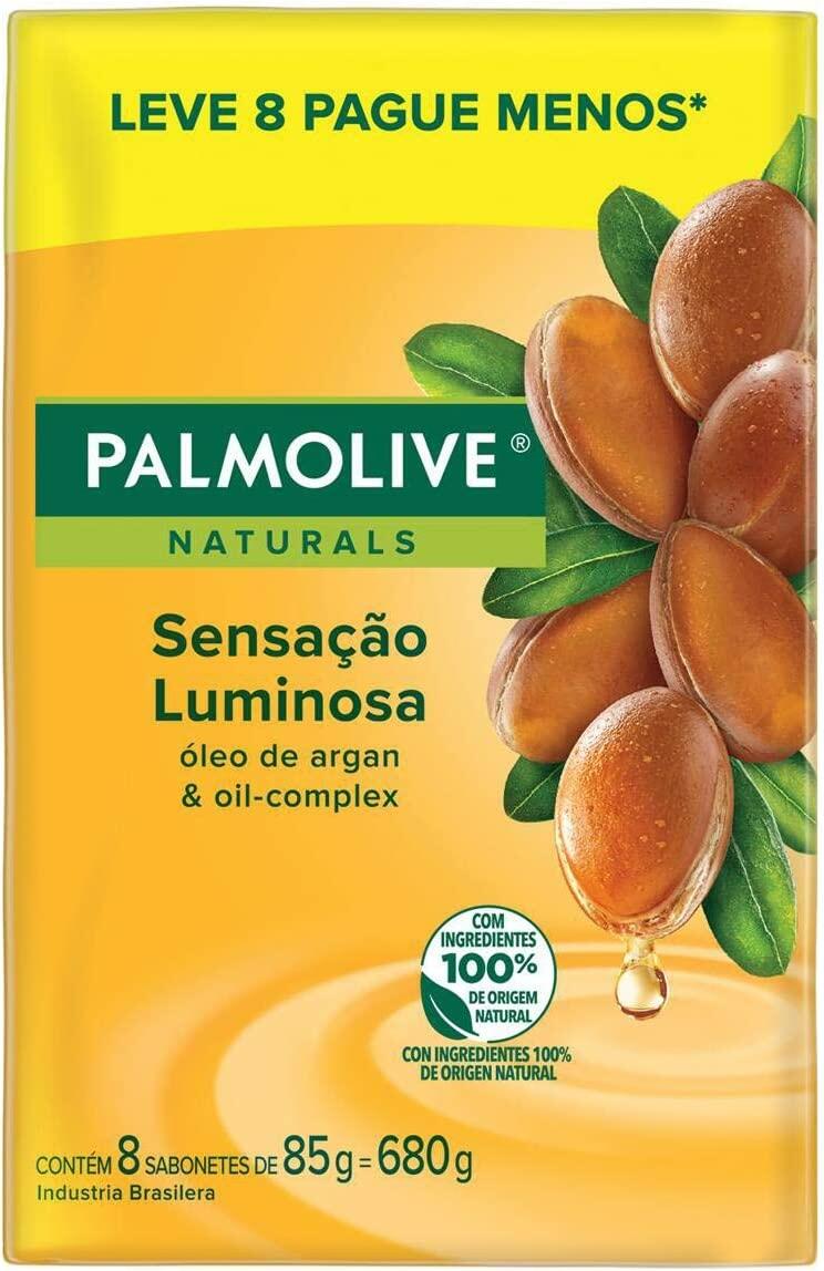 Sabonete Em Barra Palmolive Naturals Sensação Luminosa 85G Promo Leve 8 Pague 7