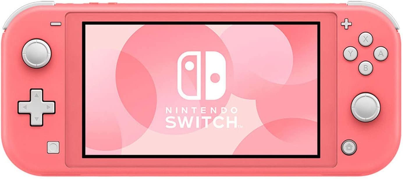 Nintendo, Video Game, Nintendo Switch Lite, Console Portátil, Tela de 5,5 Polegadas, Leve e Compacto, 32GB de Armazenamento, Controles Embutidos, Bateria de até 7 horas, Compatível com Jogos do Nintendo Switch, Coral