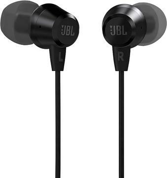 Fone de Ouvido JBL C50HI Intra-Auricular Preto - JBLC50HIBLK