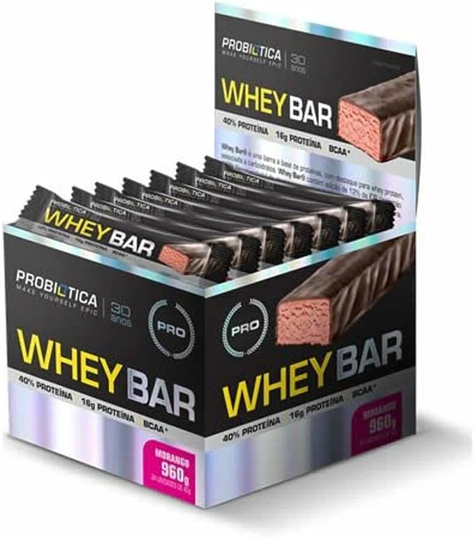 Whey Bar Low Carb (960G) Caixa 24 Unidades