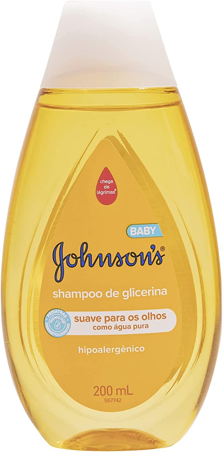 Shampoo Para Bebê Johnson's Baby Regular, 200ml