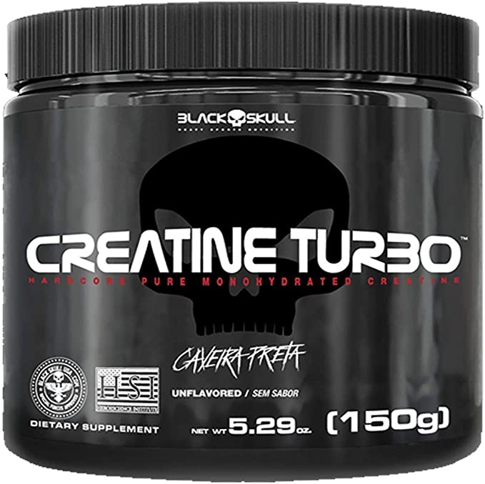 Creatine Turbo (150G), Black Skull