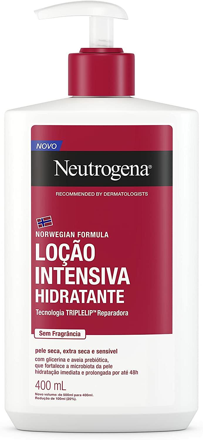 Hidratante Corporal Neutrogena Norwegian Formula Intensivo sem Fragrância 400ml