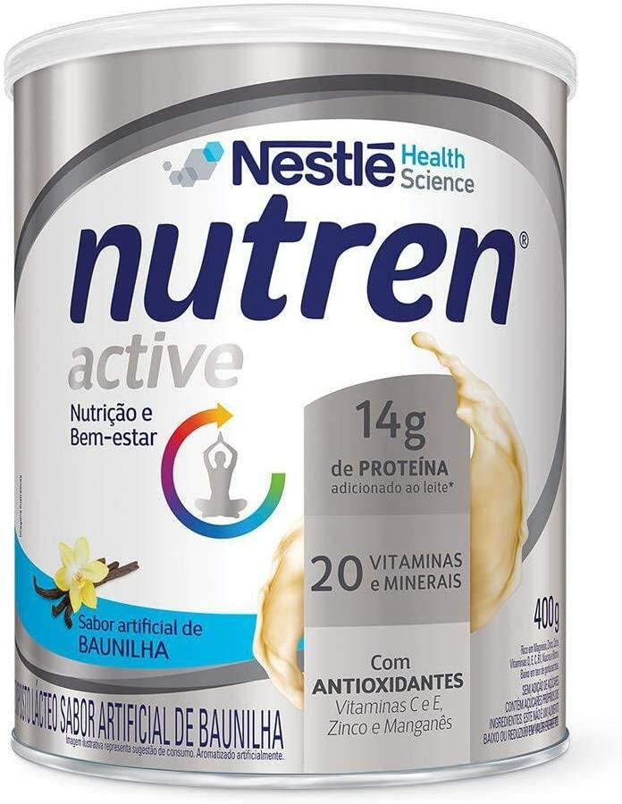 Suplemento Alimentar, Nutren Active, Baunilha, 400g