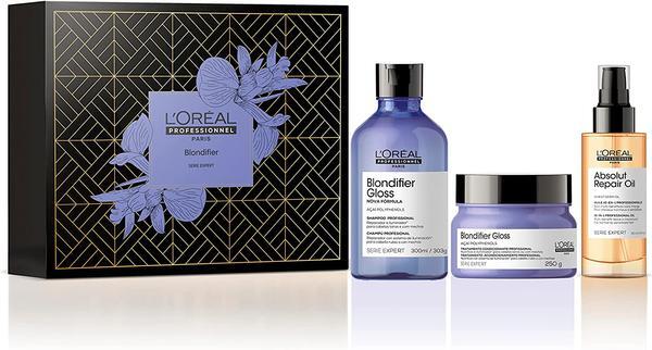 Kit Blondifier - Shampoo 300ml + Máscara de tratamento 250g + Absolut Repair Óleo 10 em 1-90ml | L'Oréal Professionnel