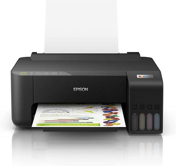 EPSON EcoTank L1250 - Impressora, tanque de Tinta Colorida, Wi-Fi Direct, Comando de voz, Bivolt, Cor: Preto