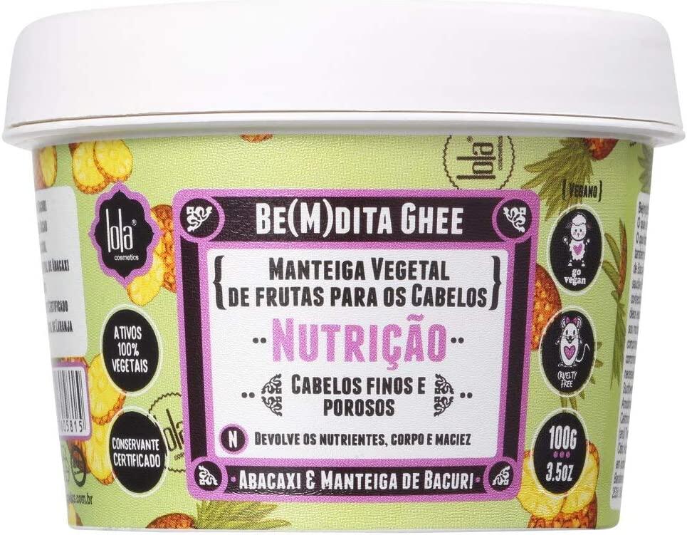 Lola Cosmetics Be(m) dita Ghee Nutrição - Máscara 100g Blz