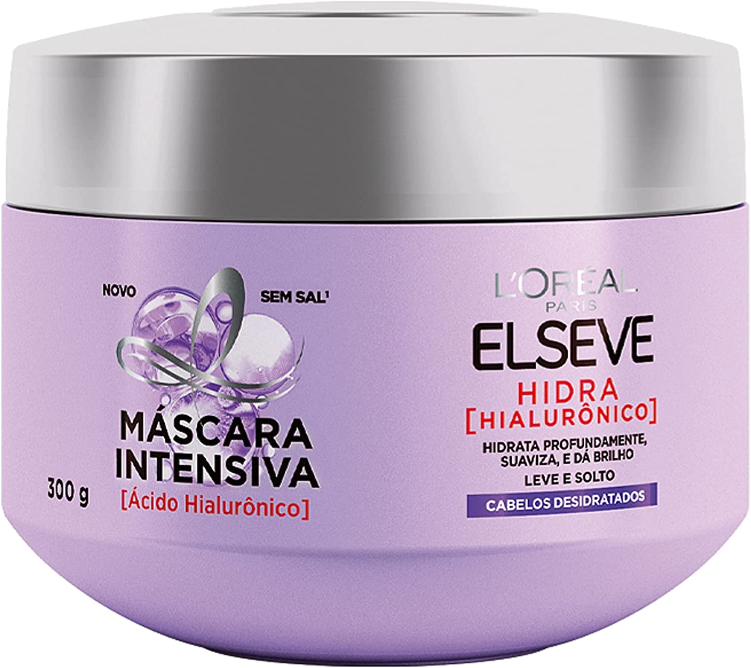 Creme de Tratamento Preenchedor L'Oréal Paris Elseve Hidra Hialurônico, 300g