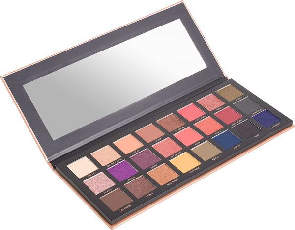 Paleta de sombras 24 cores, 28g, Océane, Océane, 11 Tons Opacos e 13 Cintilantes