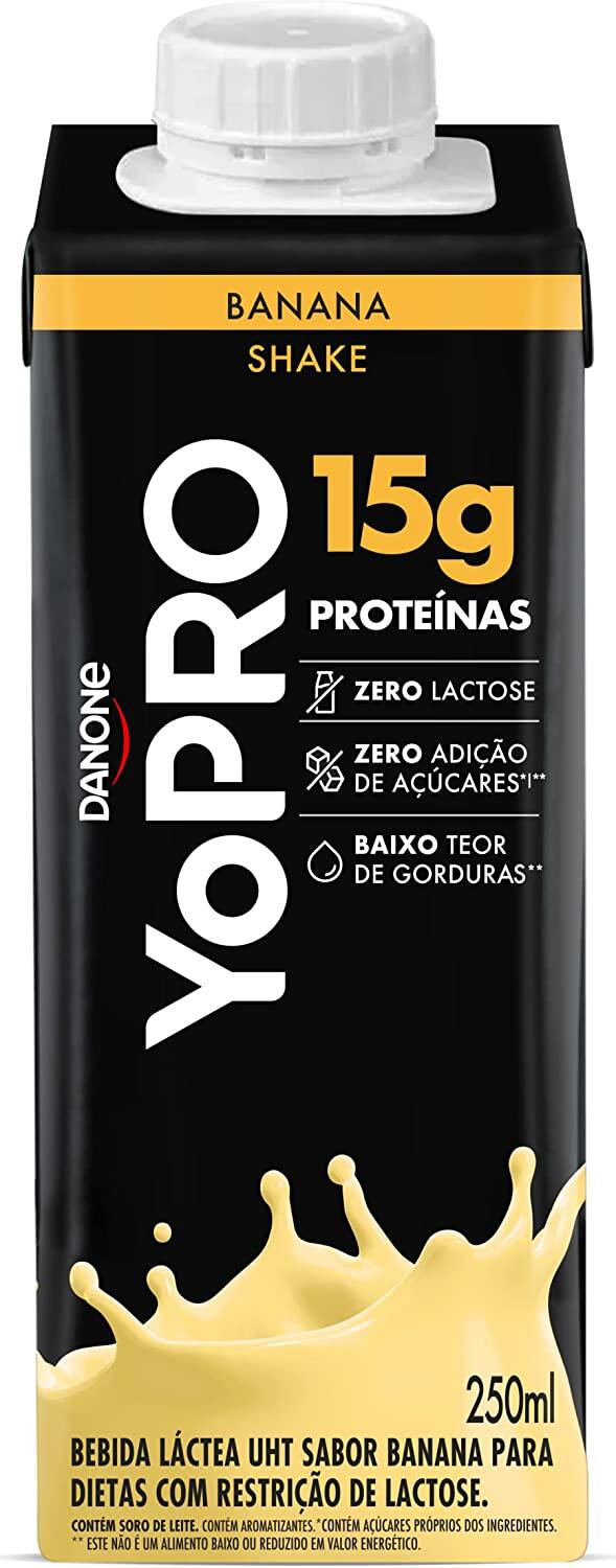 YoPRO Bebida Láctea UHT Banana 15g de proteínas 250ml