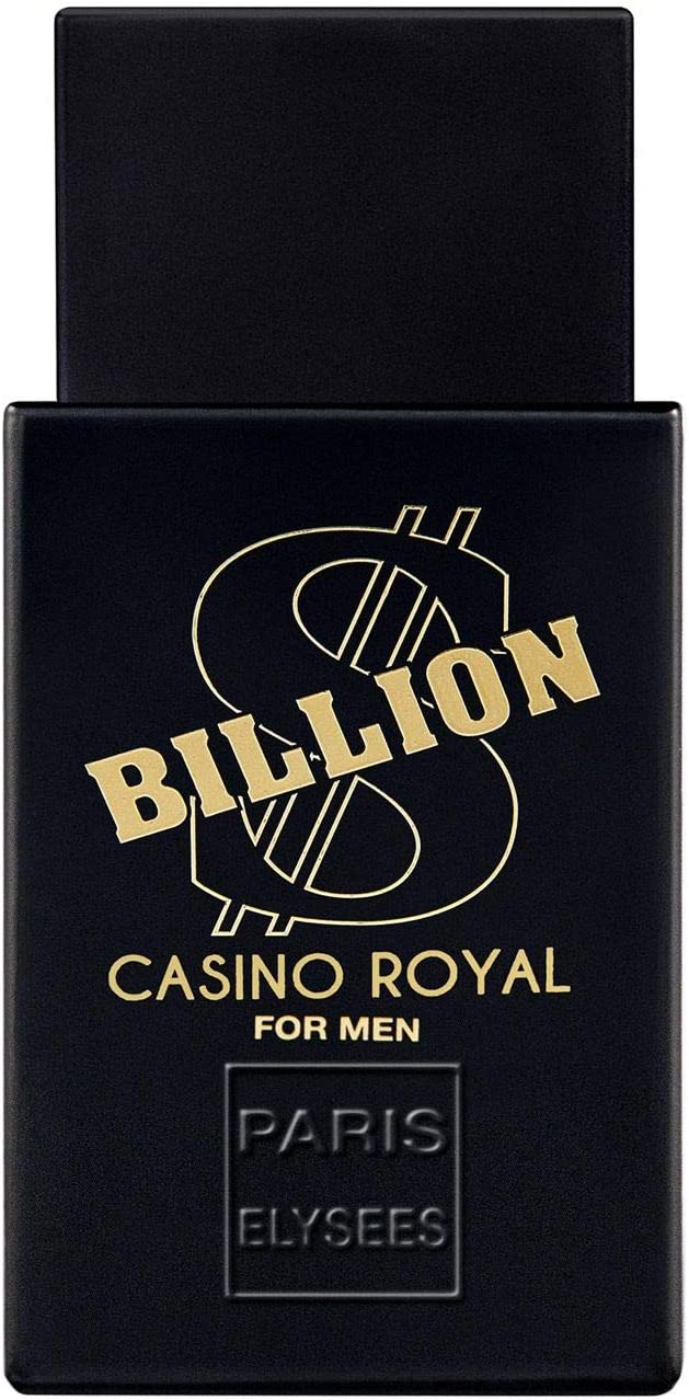 Perfume Importado Paris Elysees Eau De Toilette Masculino Billion Casino Royal 100ml