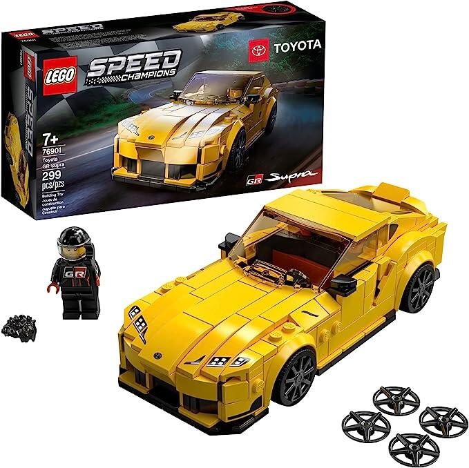 76901 LEGO® Speed Champions Toyota GR Supra, Kit de Construção (299 peças)