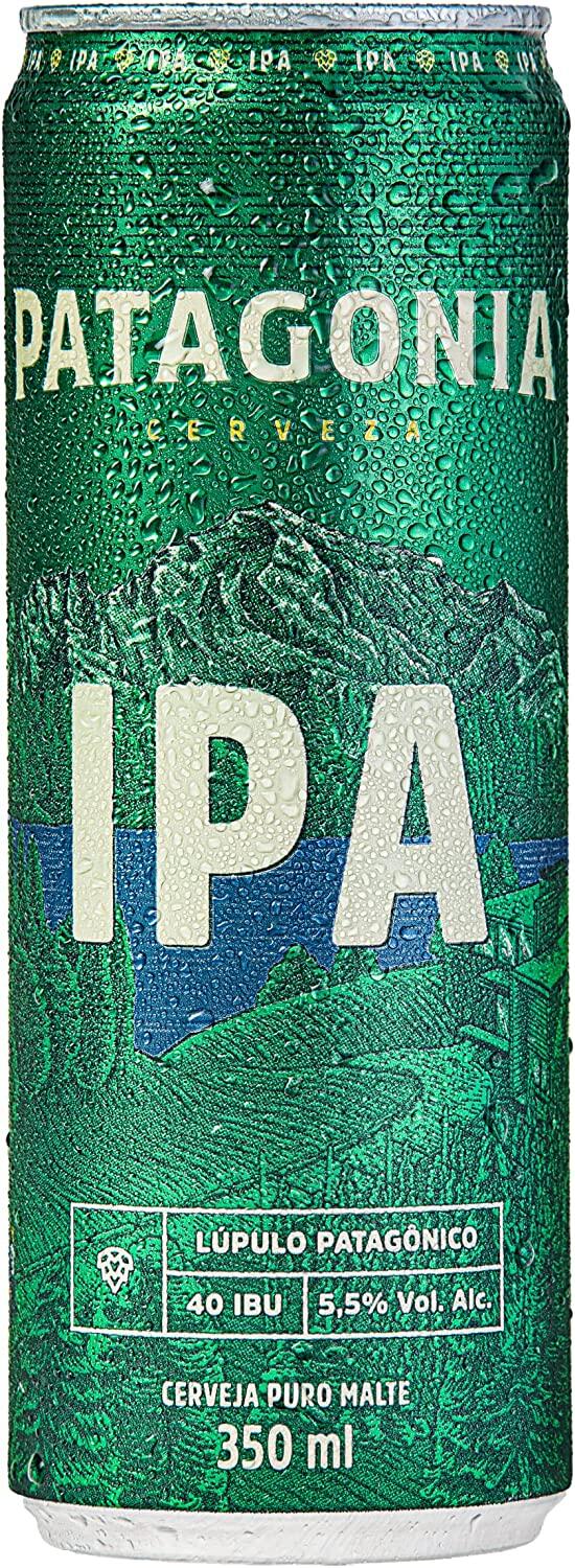 PATAGONIA Cerveja IPA lata sleek 350ml