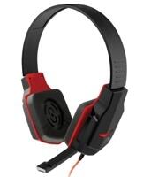 Headset Gamer P2 Preto/Vermelho Multilaser - PH073