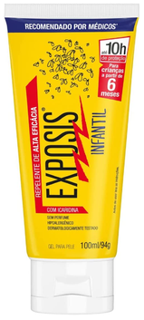 Repelente Exposis Gel Infantil, Multicor, 100ml, Tamanho Único