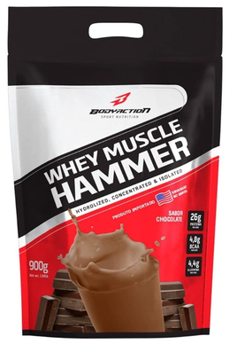 Whey Muscle Hammer (900G) - Sabor Chocolate, Body Action