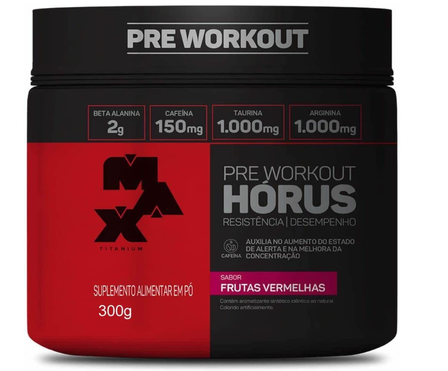 Horus (300G) - Frutas Vermelhas - Max Titanium