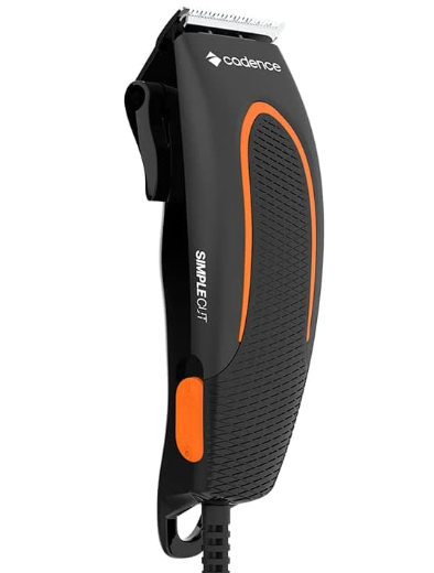 Máquina De Cortar Cabelo Cadence Simple Cut 127V - CAB181, Modelo: CAB181-127V, Cor: PRETO e LARANJA