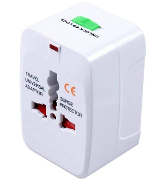 Adaptador Tomada Universal Padrão 150 Países Viagem Bivolt