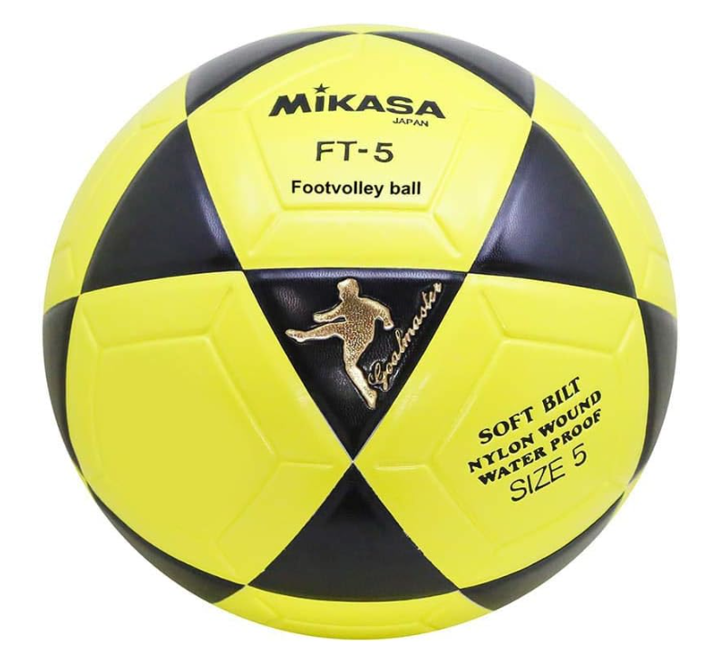 Bola De Futevôlei Mikasa Ft-5 Oficial Clássica Padrão Fifa