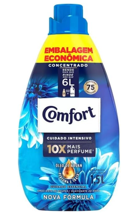 Amaciante Concentrado Comfort Frescor Intenso 1,5 L