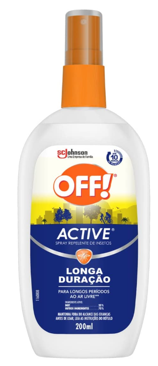 Repelente Off Active Spray 200ml