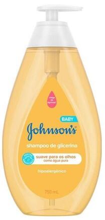 Johnson's Baby Shampoo Para Bebê De Glicerina, 750ml