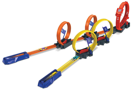 Hot Wheels Pista de Brinquedo Corrida Multi Loop, Multicolorido