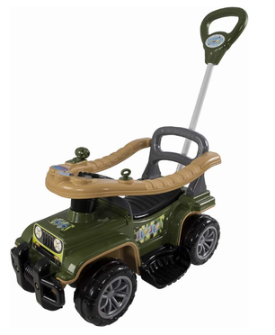 Carrinho com Chassis Jip Jip Militar, Maral, Multicor