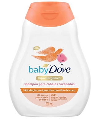 Shampoo Dove Baby Cabelos Cacheado 200Ml