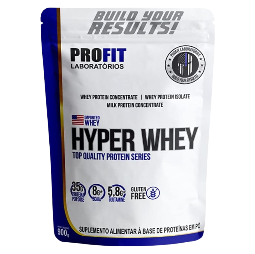 Hyper Whey - 900G Refil Baunilha Profit Laboratório