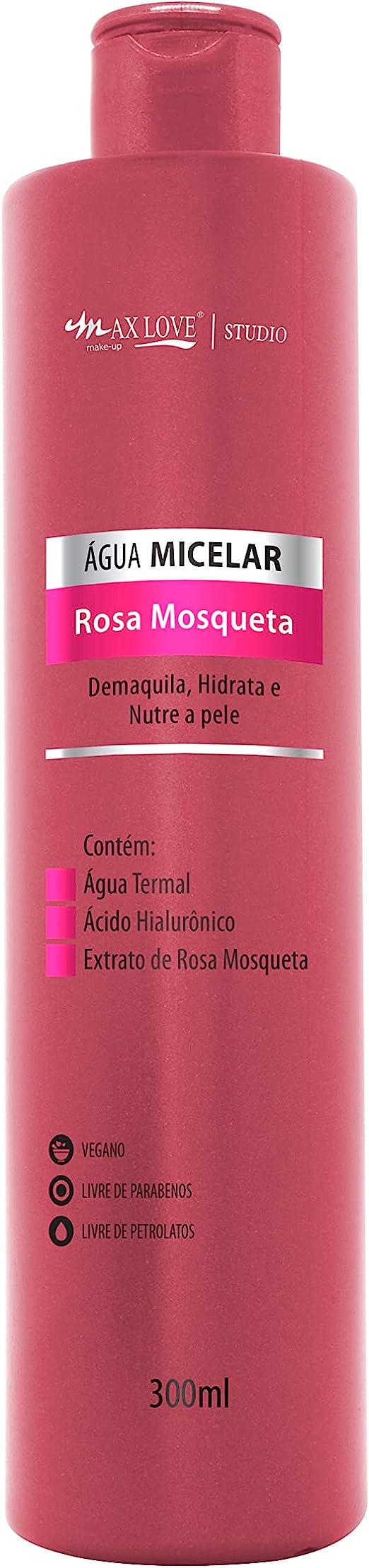 Água Micelar - Rosa Mosqueta Max Love 300ml