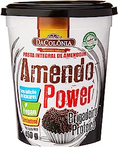 Amendopower Pasta De Amendoim Brigadeiro Proteico Zero 450G