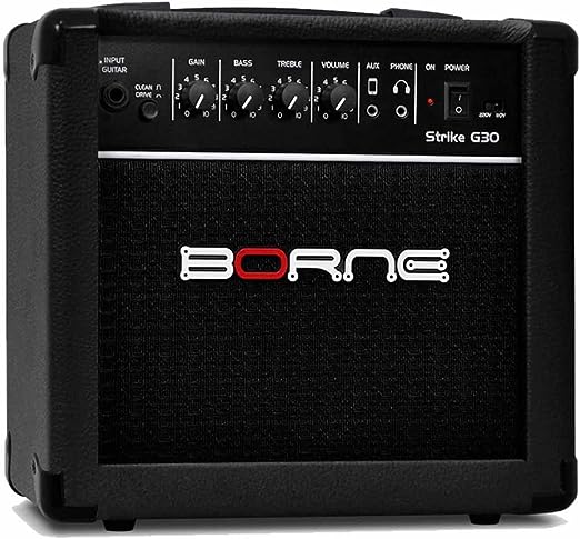 Amplificador Cubo para Guitarra Strike g30 15w - Preto Borne