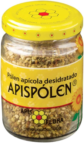 APISPÓLEN - Pólen Apícola Desidratado, Linha Alimentos Naturais Apis Flora